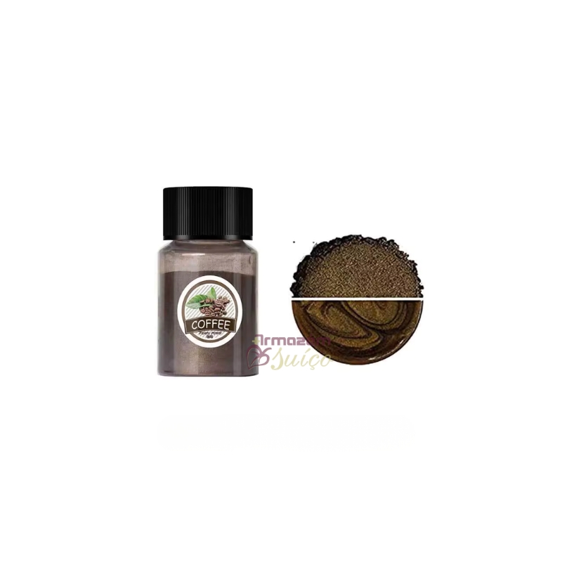Foto Mica Perolada Coffe - Café - Pigmento para Saboaria - Cosméticos - Artesanato - 10 Gr