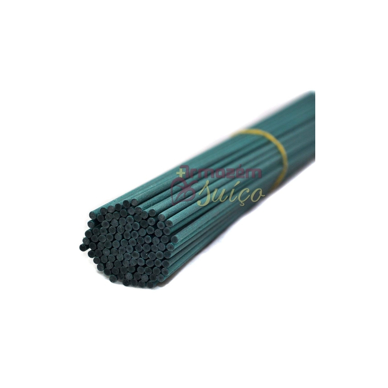 Foto Vareta Para Difusor Fibra Sensations Verde - 25A x 4MM C/24 Und.