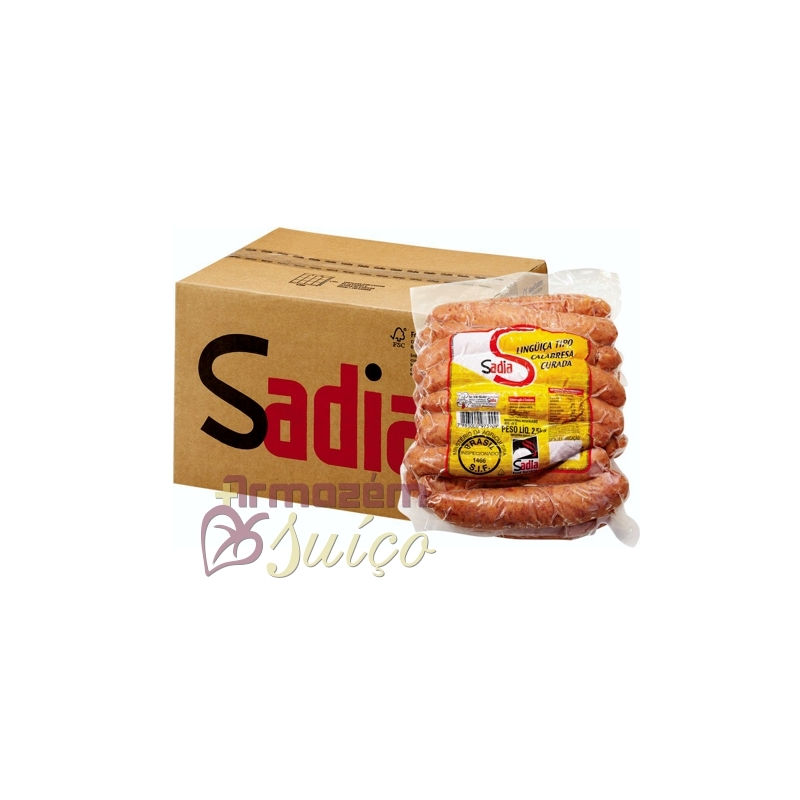 Foto Linguiça Calabresa Curada Sadia - 2,5 KG