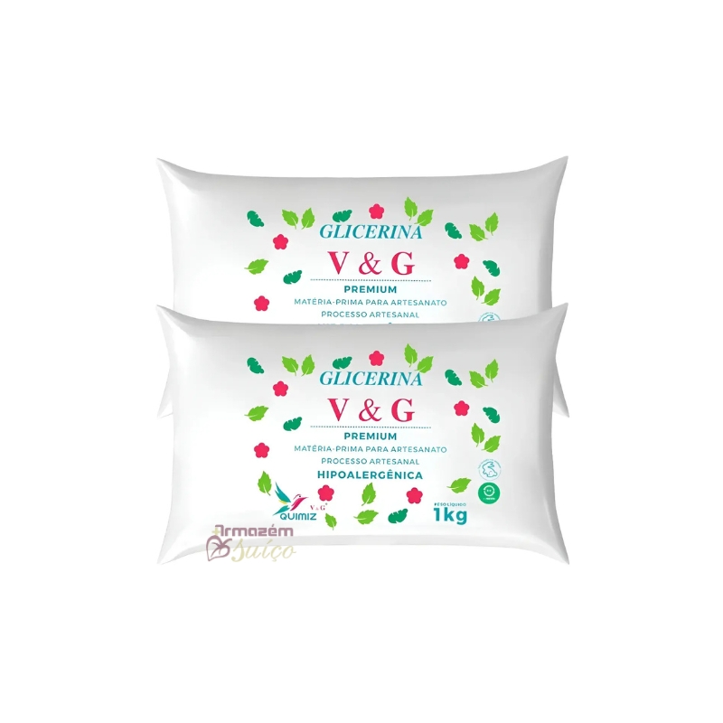 Foto Base Glicerinada V&g Quimiz Premium Comum -  Branca - 1 Kg