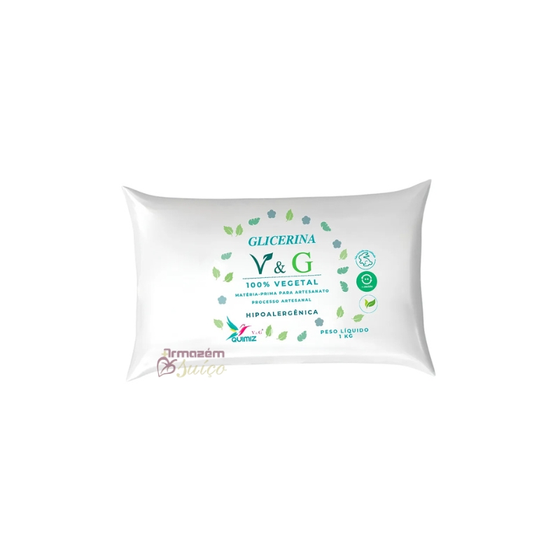 Foto Base Glicerinada Vegetal V&g Quimiz - Transparente - 1 Kg