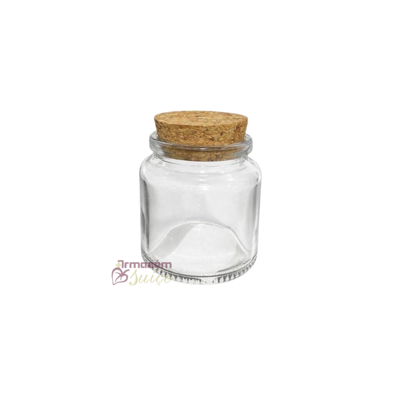 Foto Pote de Vidro com Rolha 50 Ml