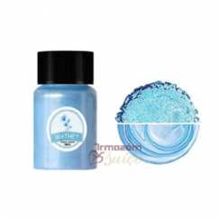 Foto Mica Perolada  Wathet - Azul Claro - Pigmento para Saboaria - Cosméticos - Artesanato - 10 Gr