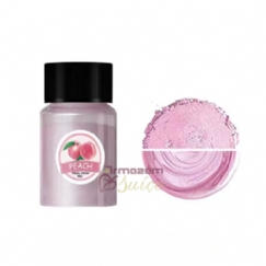 Foto Mica Perolada Peach - Pêssego - Pigmento para Saboaria - Cosméticos - Artesanato - 10 Gr 