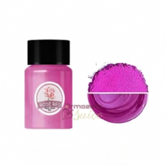 Foto Mica Perolada Rose Red - Rosa Vermelho - Pigmento para Saboaria - Cosméticos - Artesanato - 10 Gr