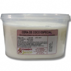 Foto Cera de Coco Vegetal Premium Para Velas Artesanais - 1 Kg