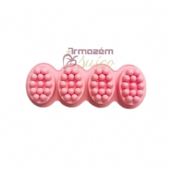 Foto Molde de Silicone Massagem 4 Cav.