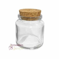 Foto Pote de Vidro com Rolha 50 Ml